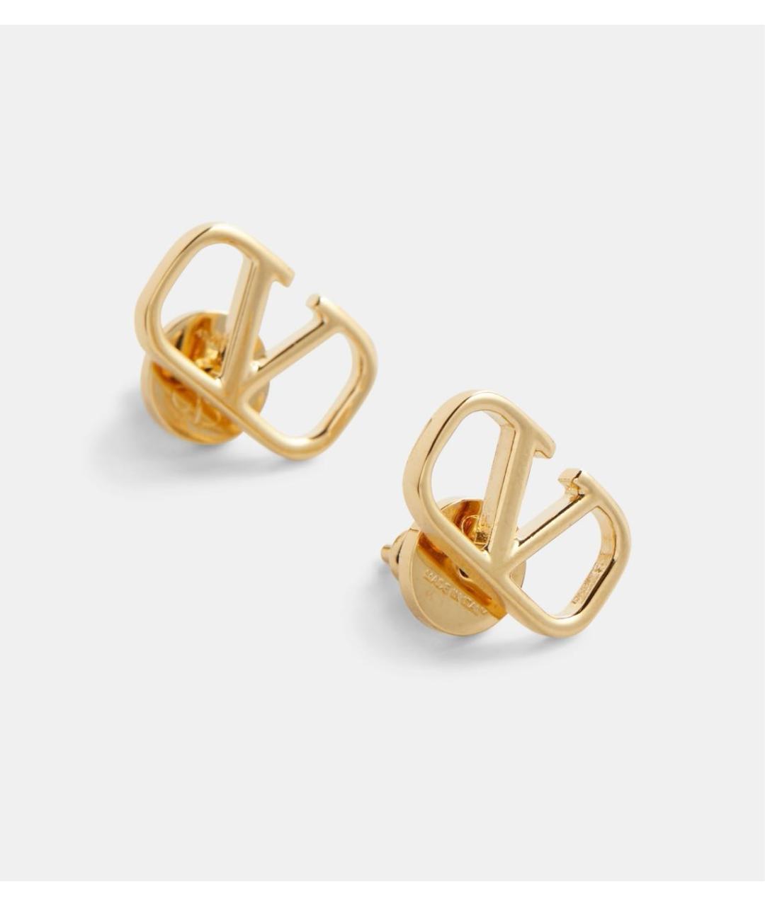 VALENTINO Золотые металлические серьги, фото 5