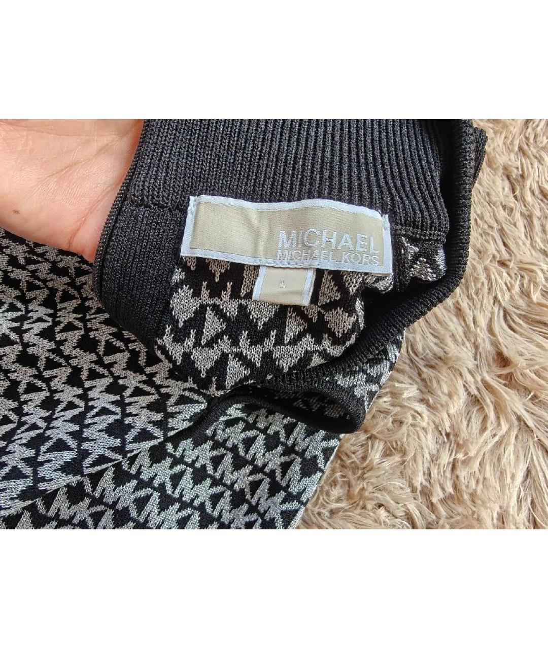 MICHAEL MICHAEL KORS Мульти вискозное вечернее платье, фото 3