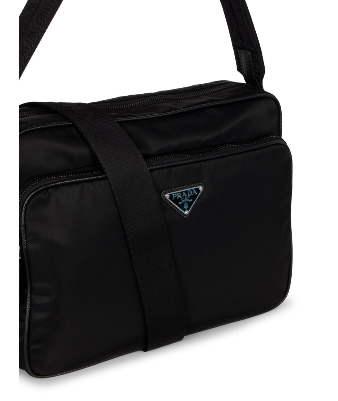 PRADA Черная сумка на плечо, фото 4