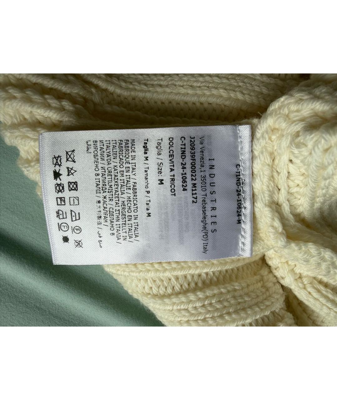 MONCLER Белый шерстяной джемпер / свитер, фото 5