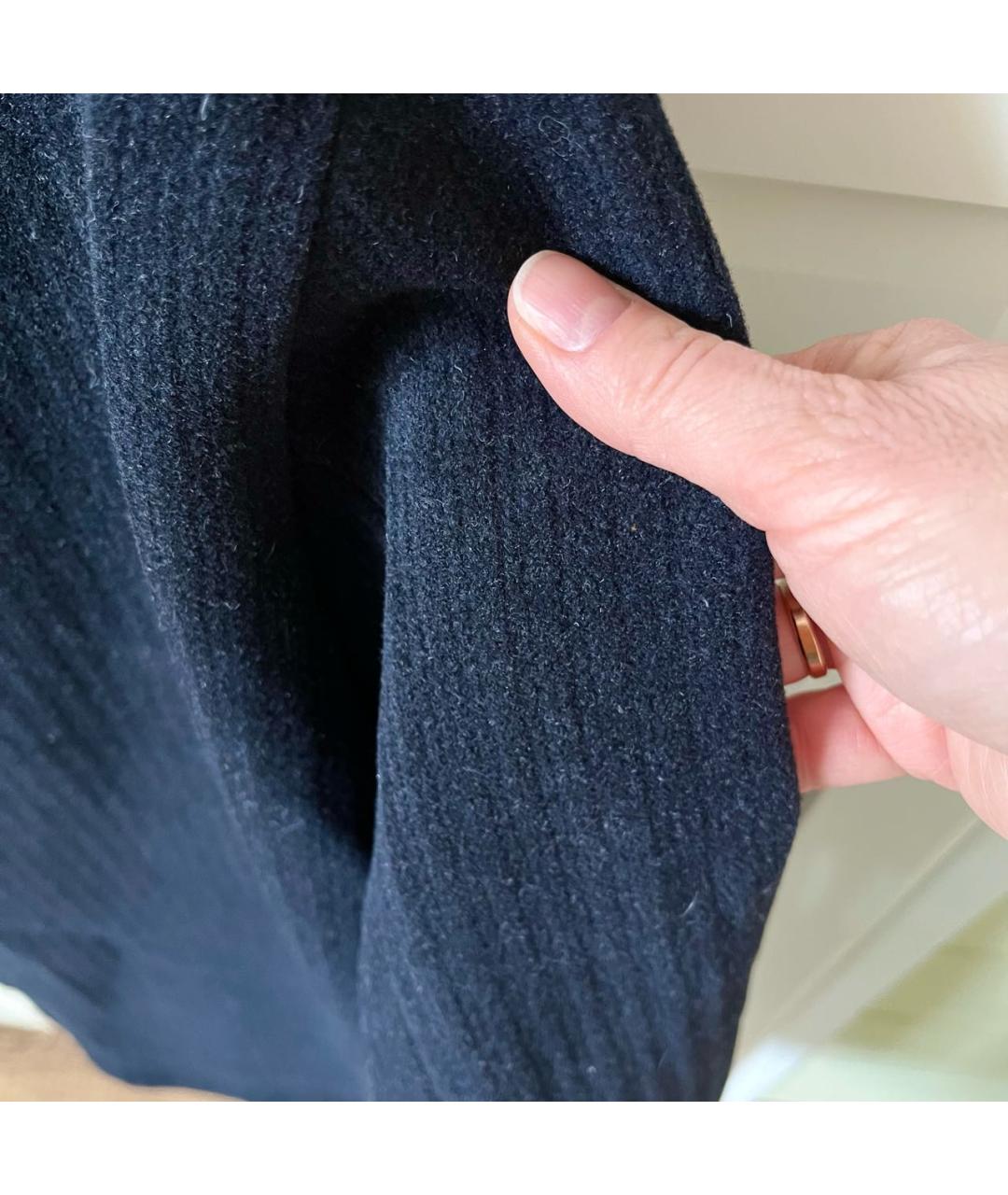 ARKET Темно-синяя шерстяная куртка, фото 4