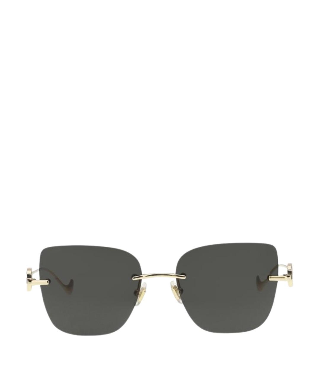 VALENTINO Черные металлические солнцезащитные очки, фото 1