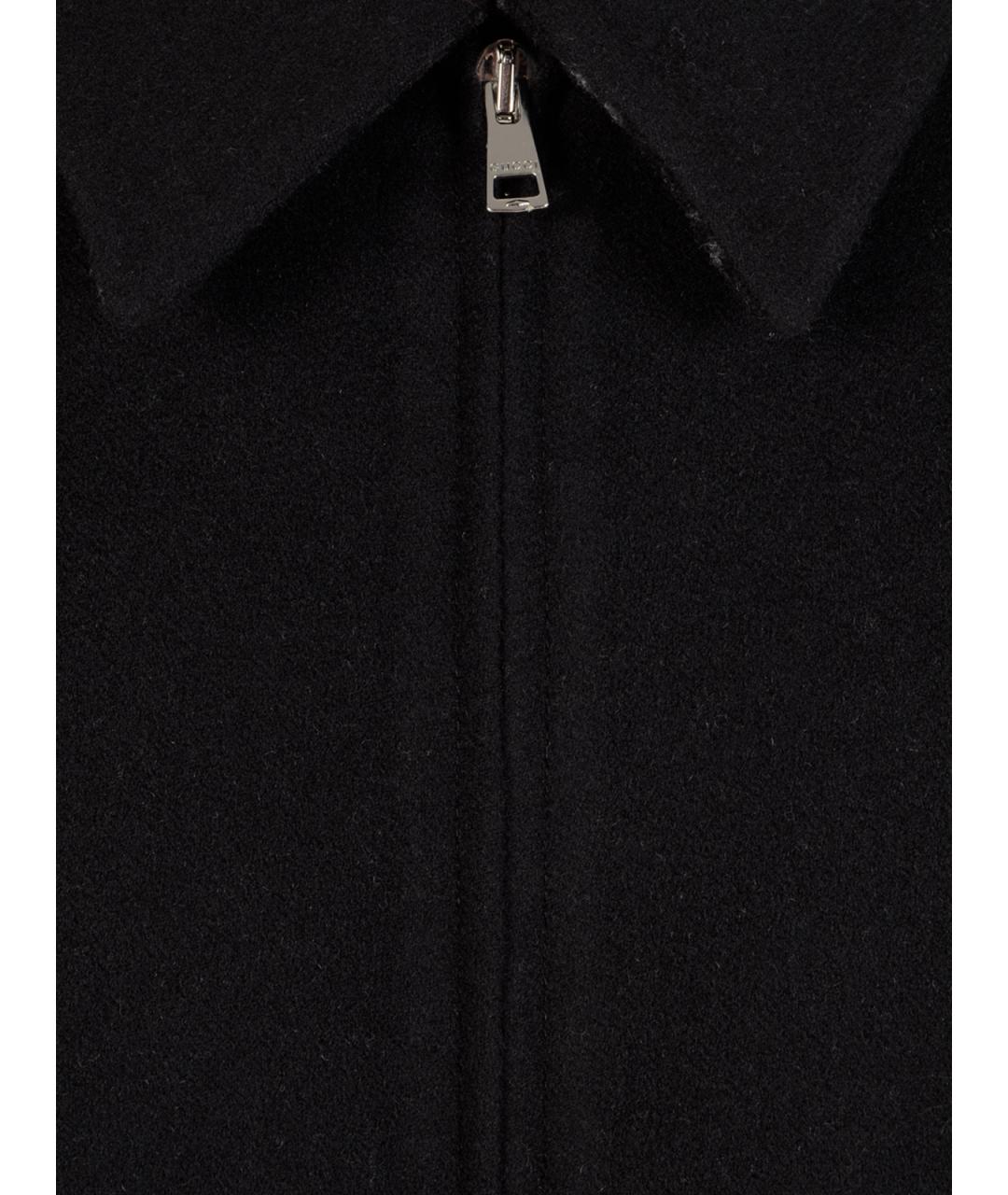 GUCCI Черная шерстяная куртка, фото 3