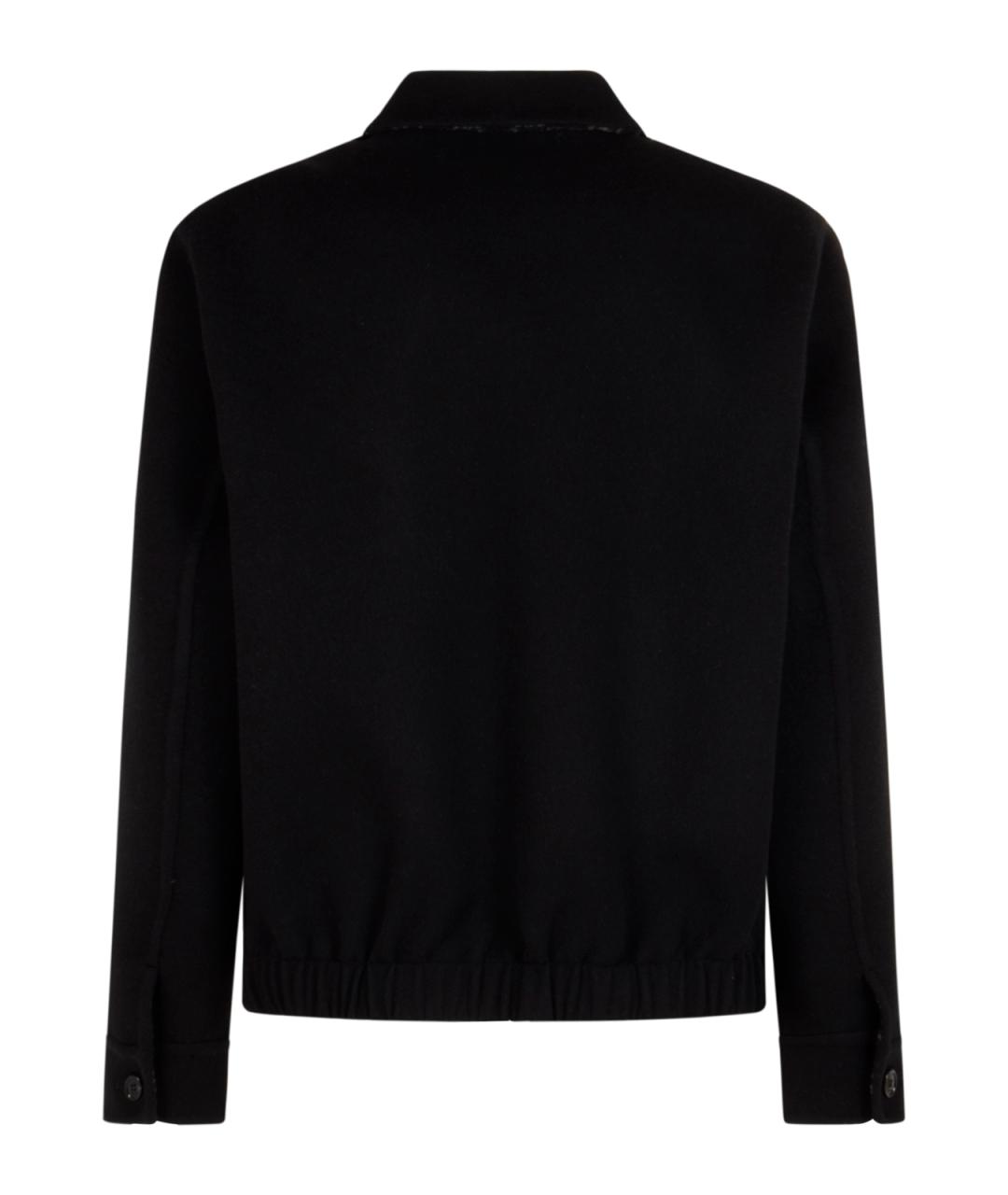 GUCCI Черная шерстяная куртка, фото 2