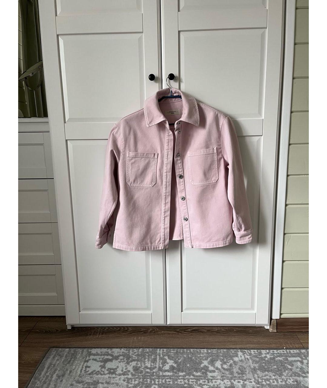 WEEKEND MAX MARA Розовая хлопковая куртка, фото 3