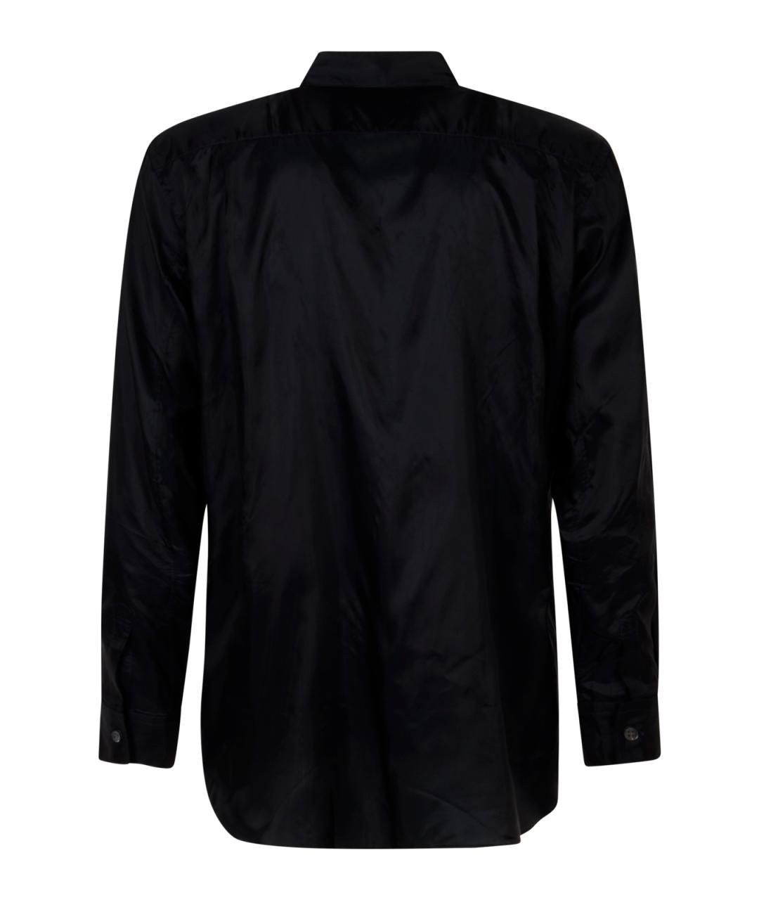 COMME DES GARÇONS Темно-синяя классическая рубашка, фото 2