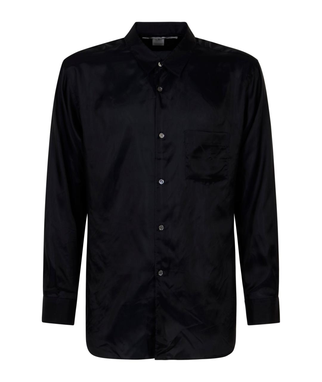 COMME DES GARÇONS Темно-синяя классическая рубашка, фото 1