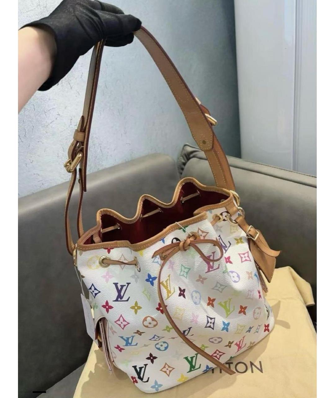 LOUIS VUITTON Белая сумка тоут, фото 2