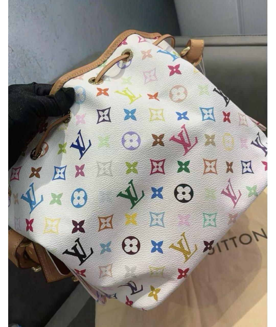 LOUIS VUITTON Белая сумка тоут, фото 3