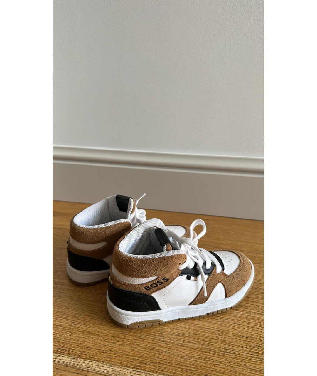 HUGO BOSS Кожаные кеды, фото 9