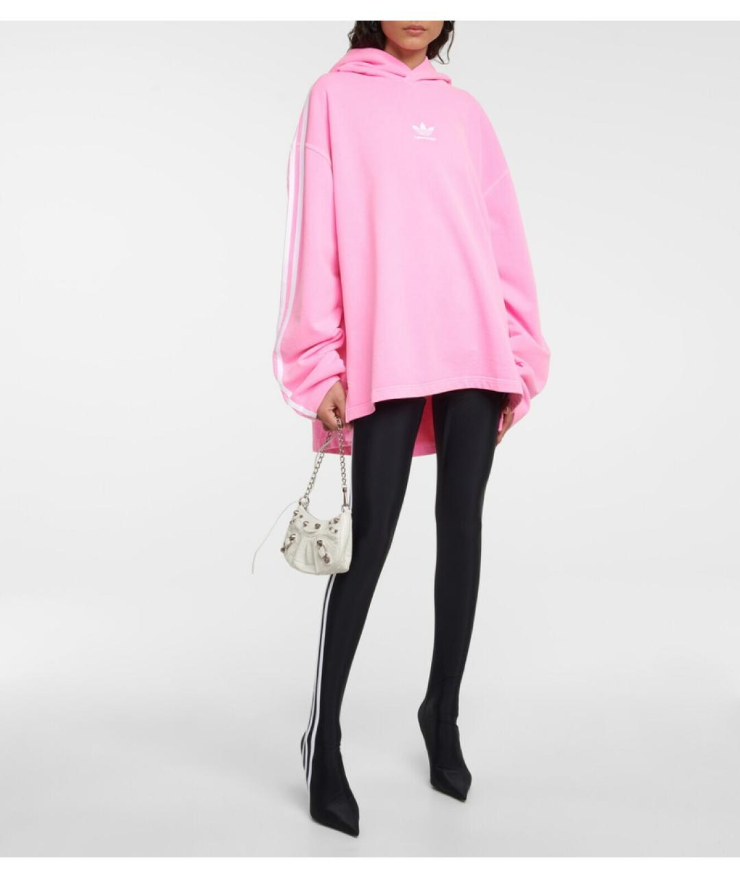 BALENCIAGA Черные текстильные ботфорты, фото 5