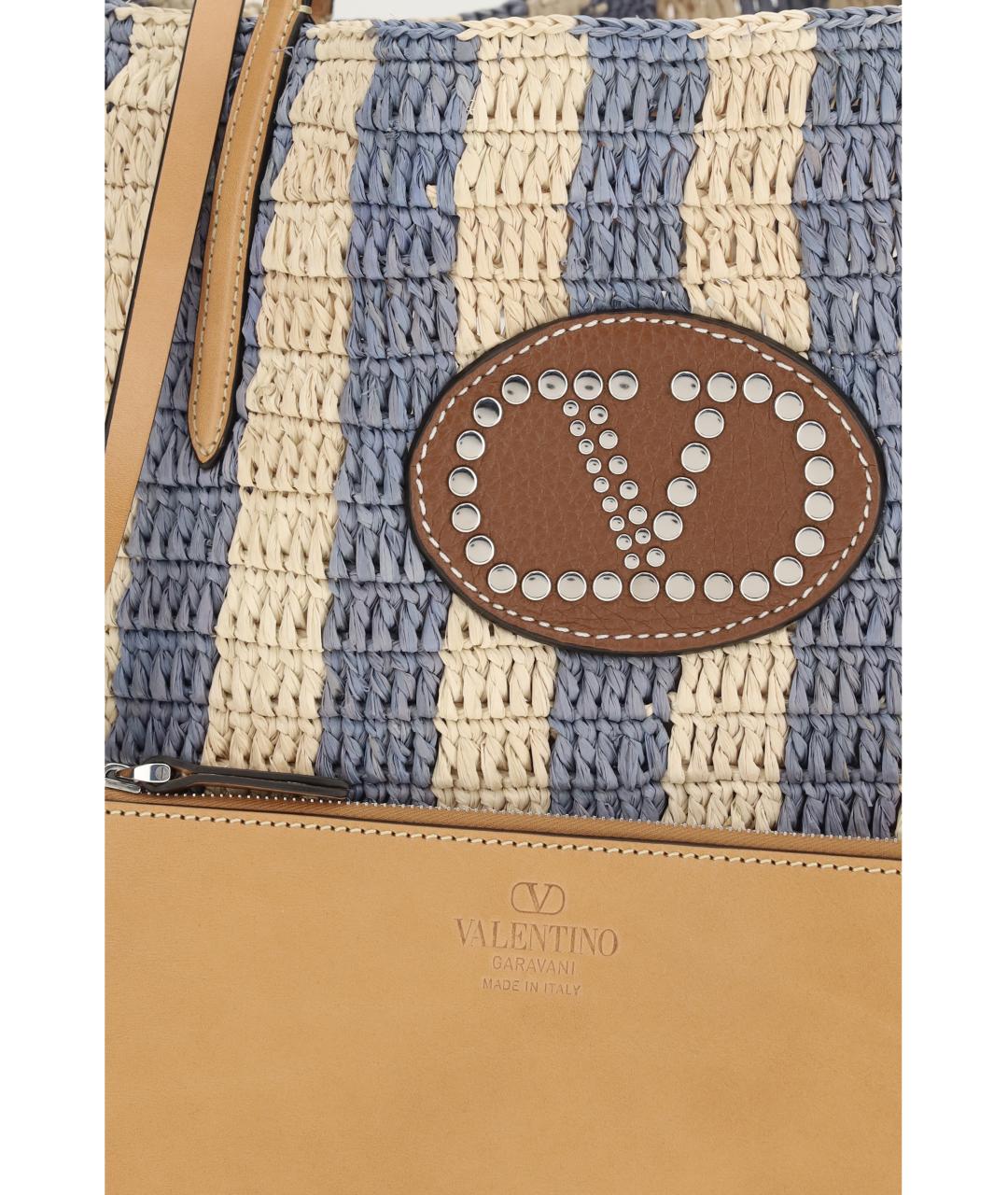 VALENTINO Мульти пелетеная сумка тоут, фото 4
