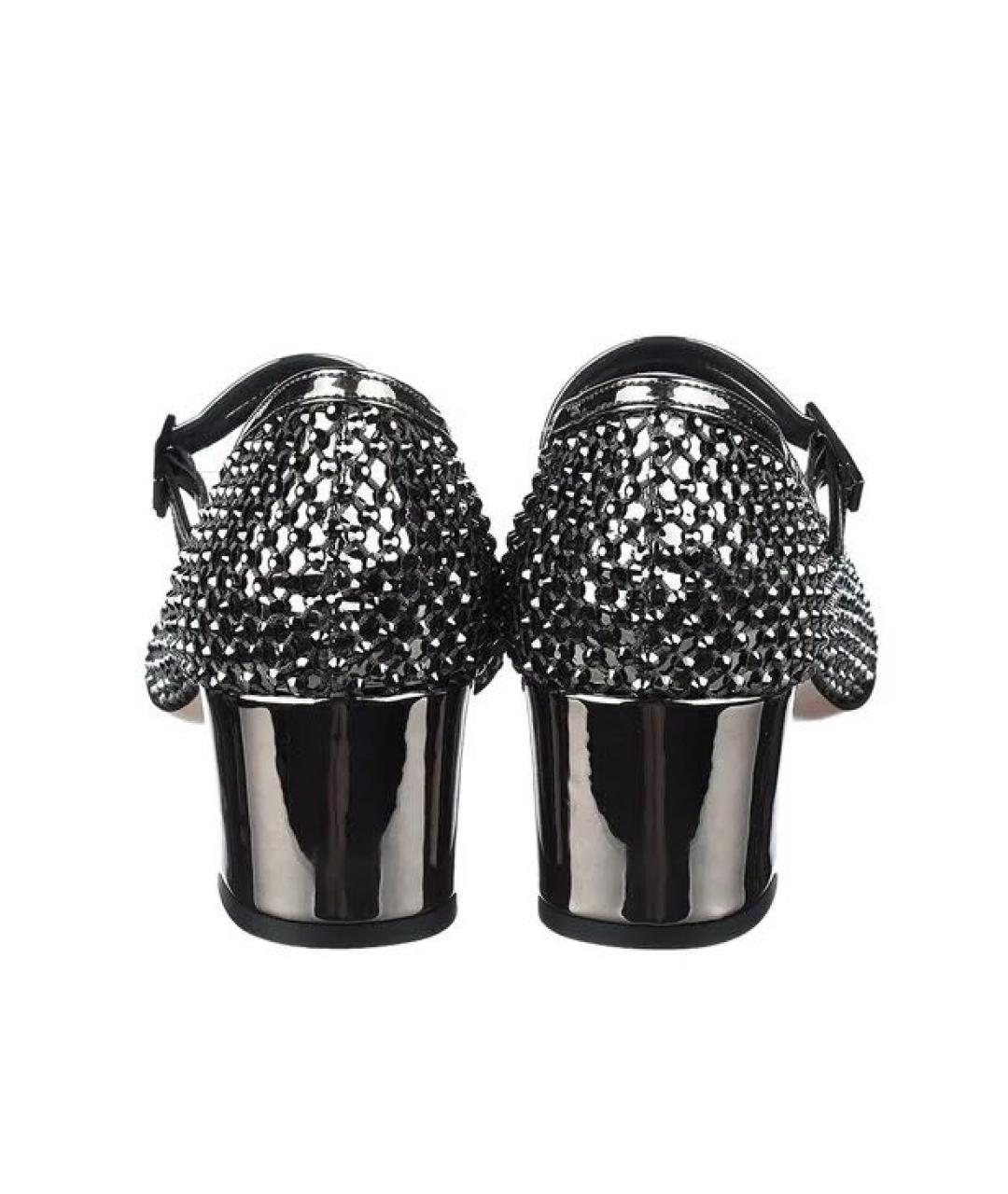 LE SILLA Серые текстильные туфли, фото 3