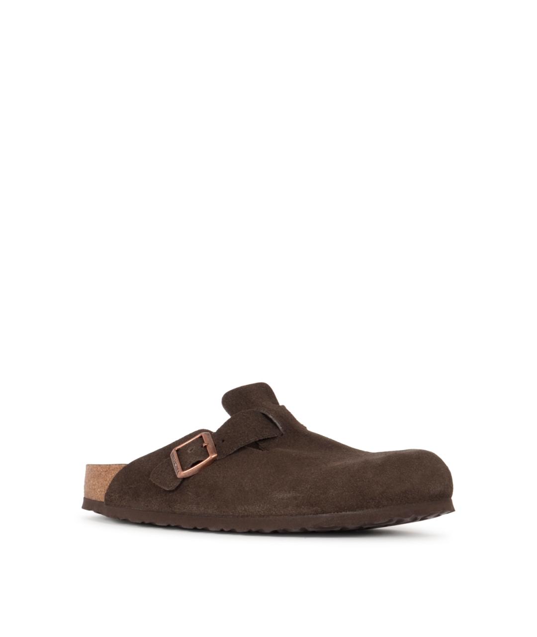 BIRKENSTOCK Коричневые замшевые сандалии, фото 2