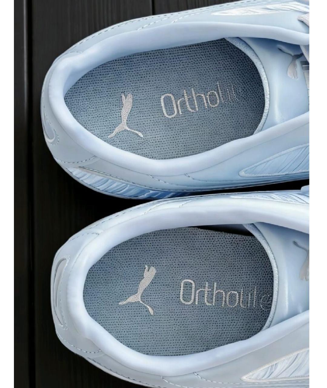 PUMA Голубые низкие кроссовки / кеды, фото 5