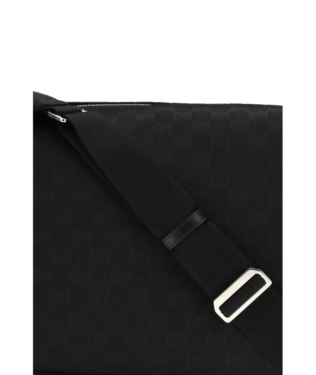 GUCCI Черная поясная сумка, фото 4