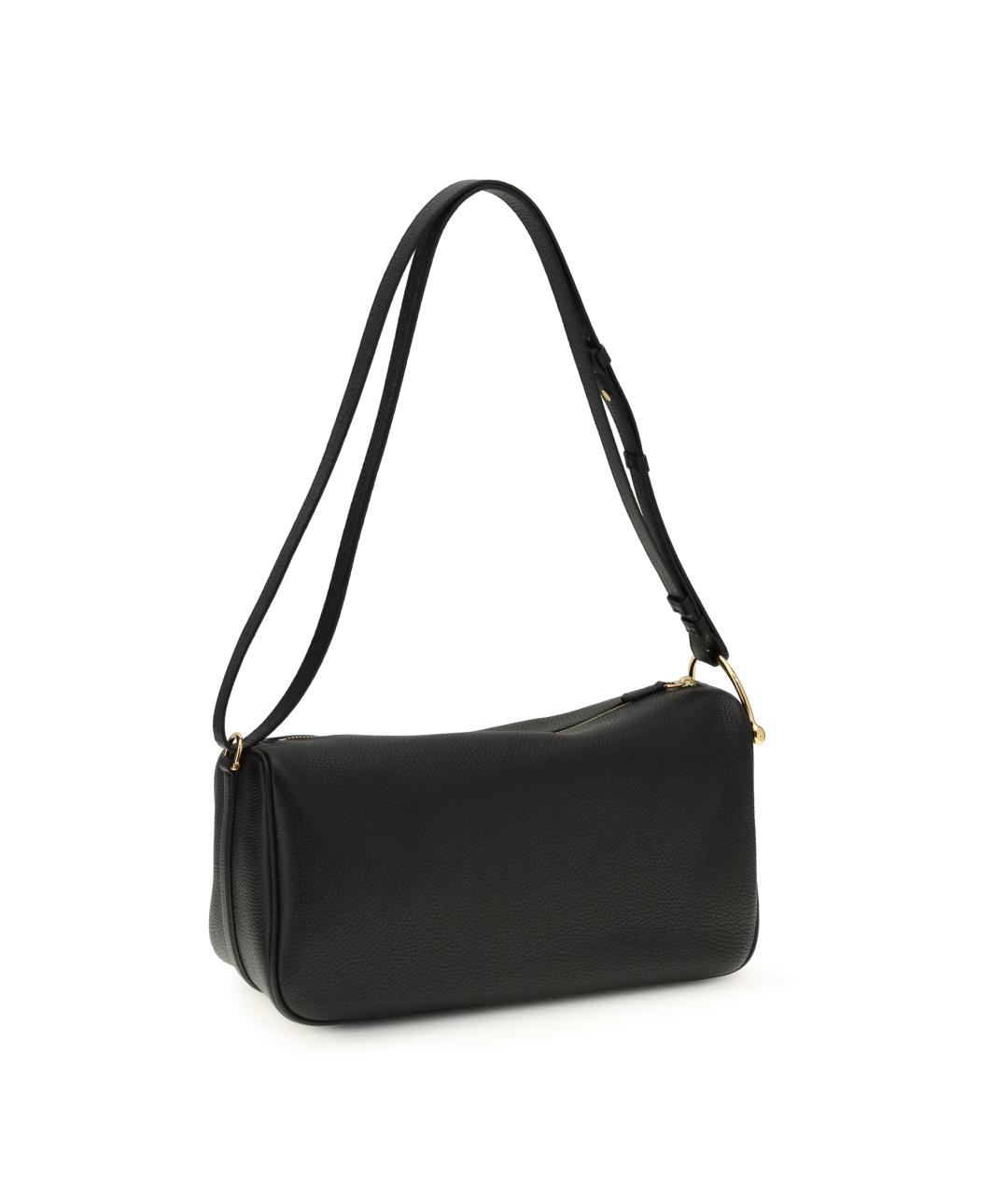 GUCCI Черная кожаная сумка с короткими ручками, фото 3