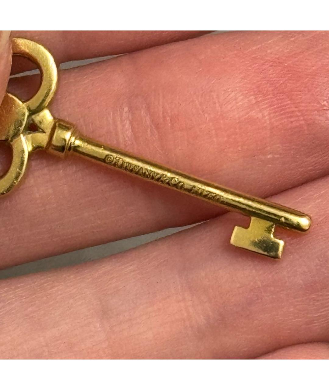 TIFFANY&CO Золотая подвеска из желтого золота, фото 4