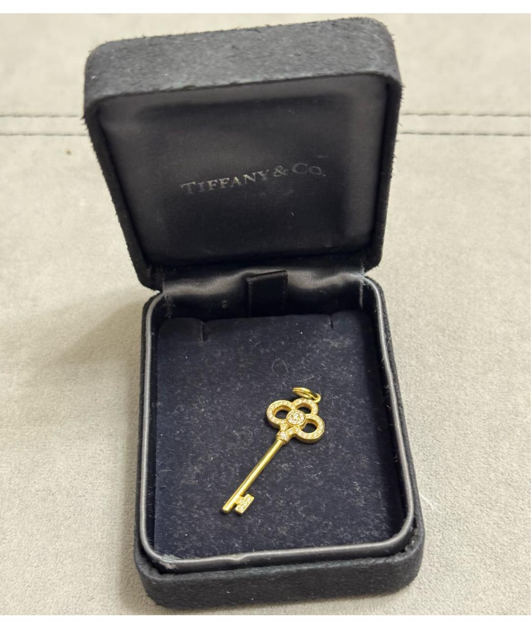 TIFFANY&CO Золотая подвеска из желтого золота, фото 7