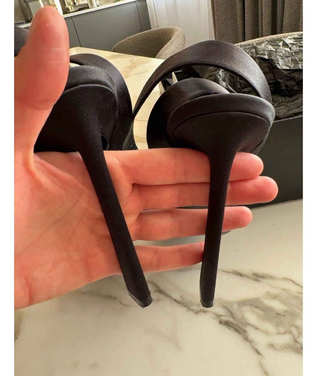 SAINT LAURENT Черные туфли, фото 4