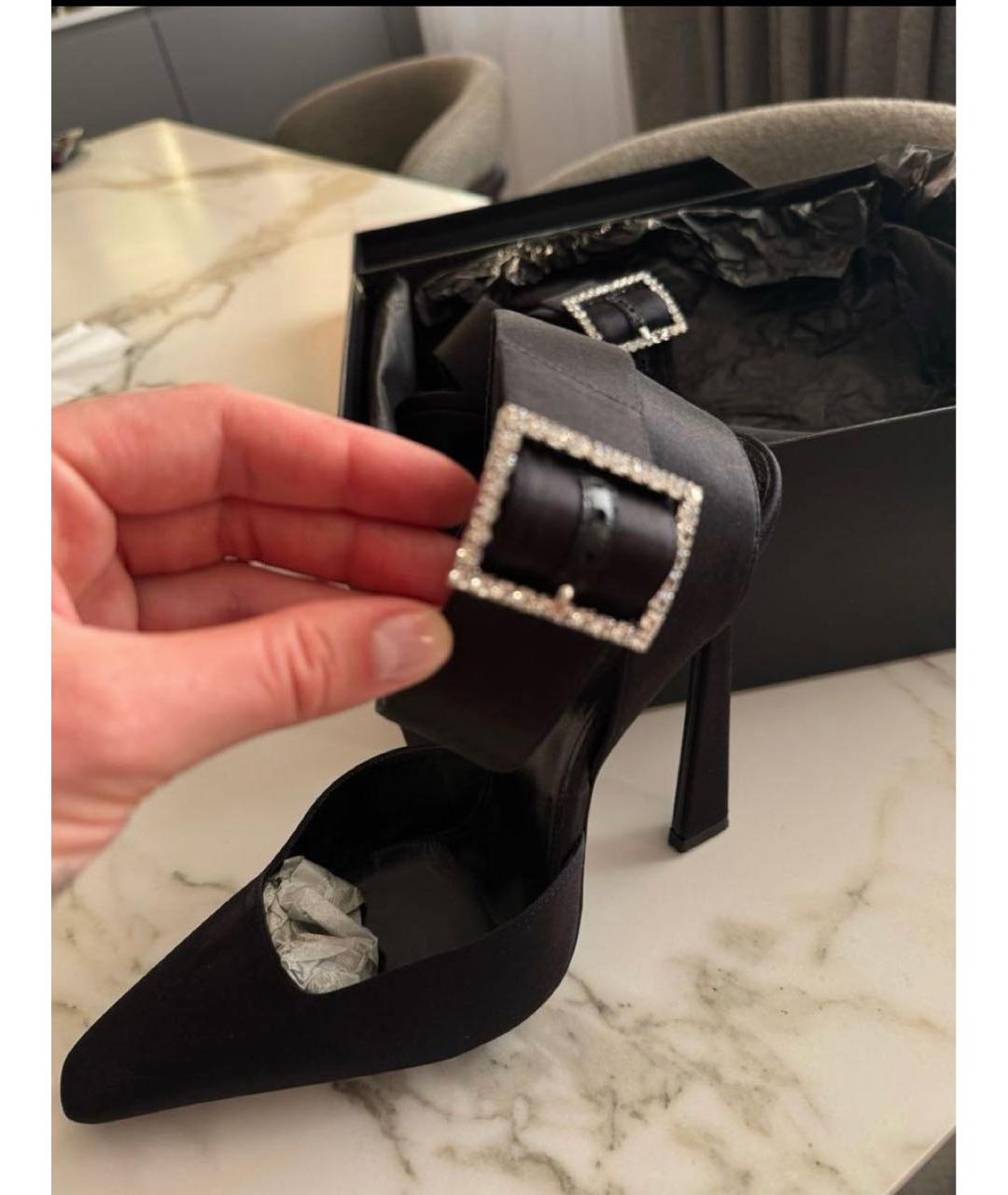 SAINT LAURENT Черные туфли, фото 7