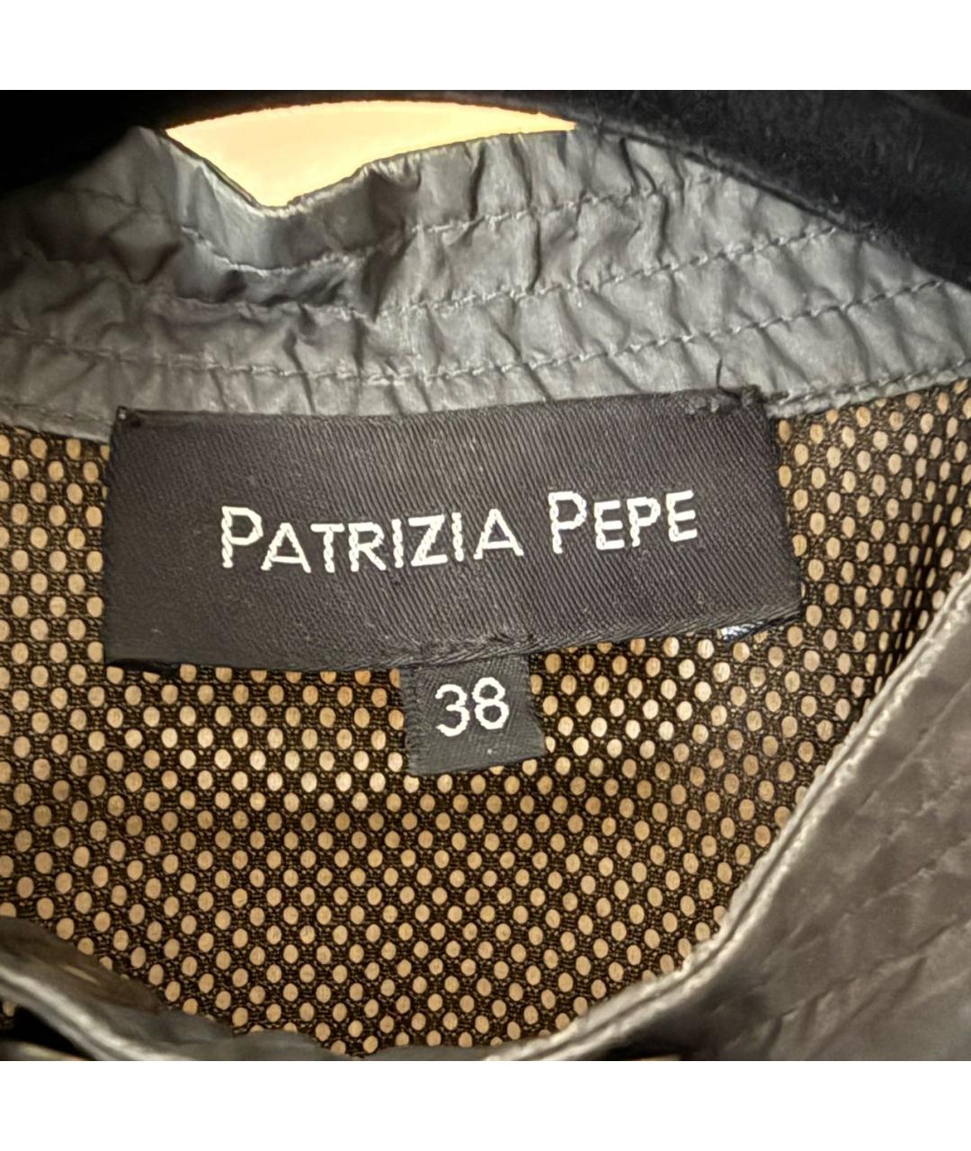 PATRIZIA PEPE Серая куртка, фото 3