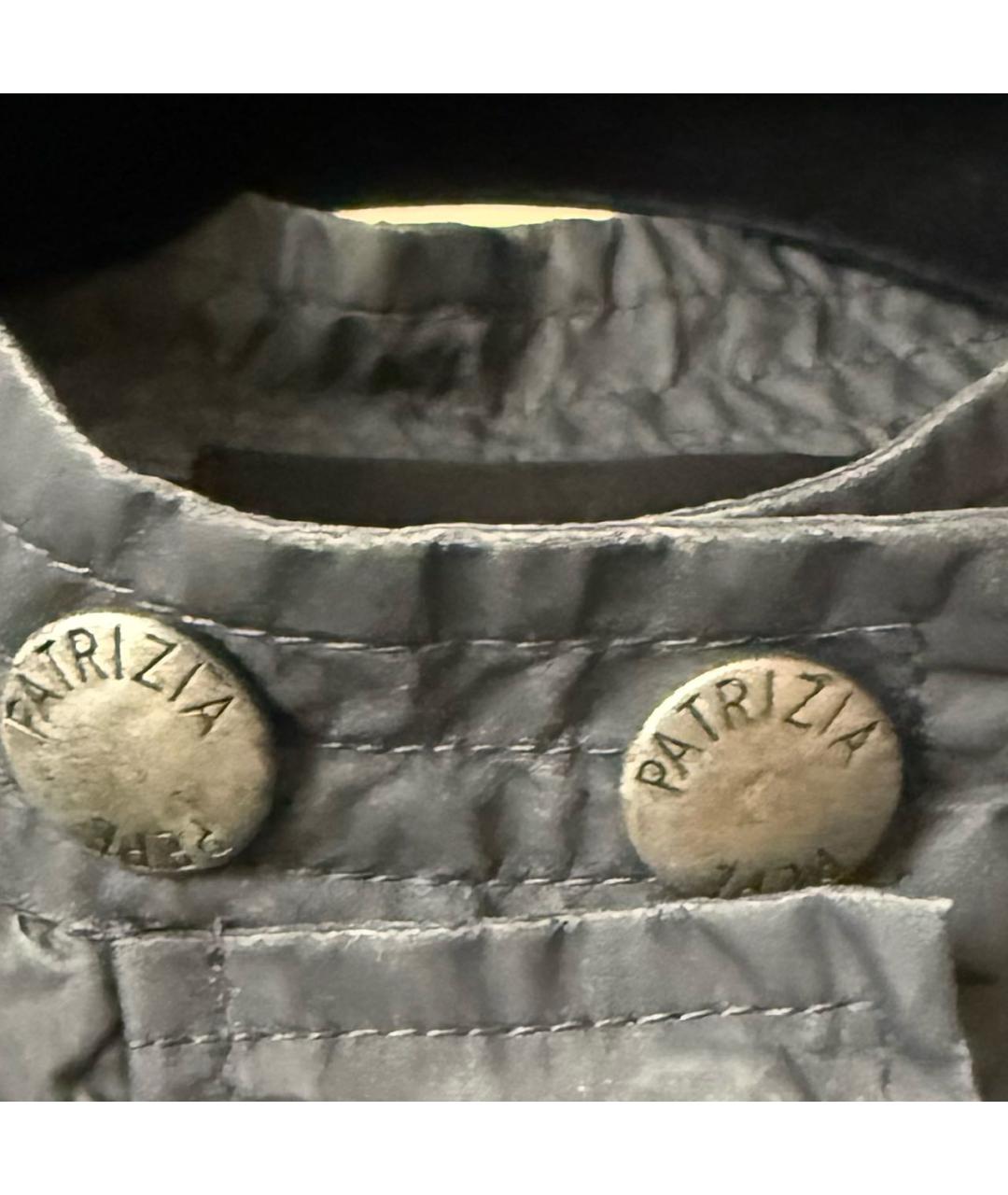 PATRIZIA PEPE Серая куртка, фото 4