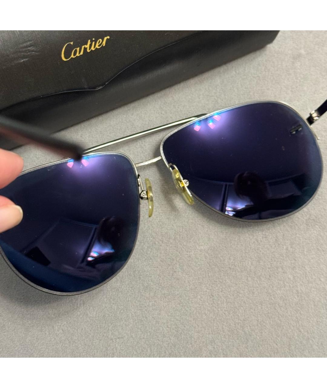 CARTIER Мульти пластиковые солнцезащитные очки, фото 5