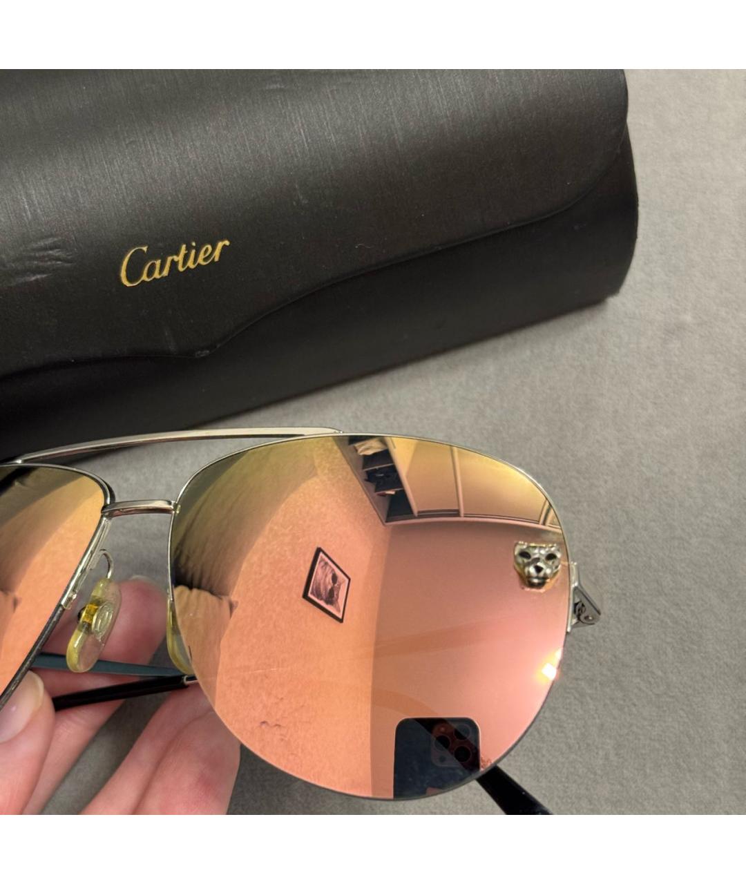 CARTIER Мульти пластиковые солнцезащитные очки, фото 3