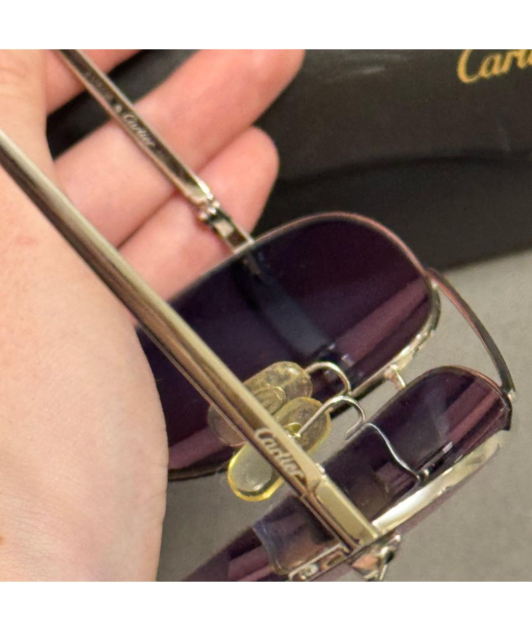 CARTIER Мульти пластиковые солнцезащитные очки, фото 6