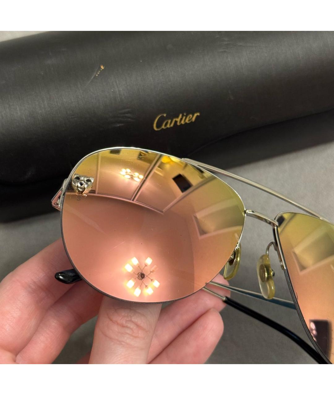 CARTIER Мульти пластиковые солнцезащитные очки, фото 4