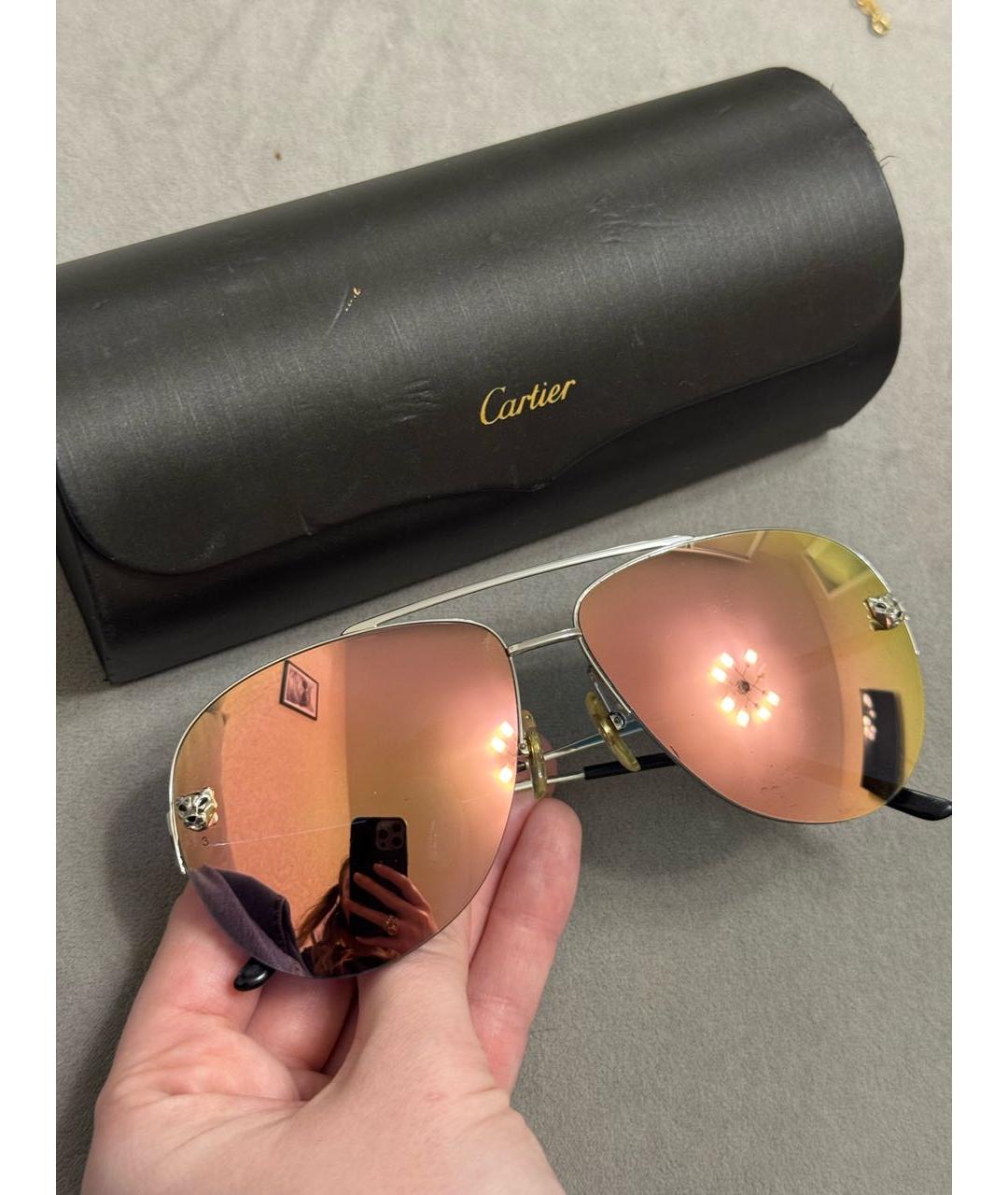 CARTIER Мульти пластиковые солнцезащитные очки, фото 2