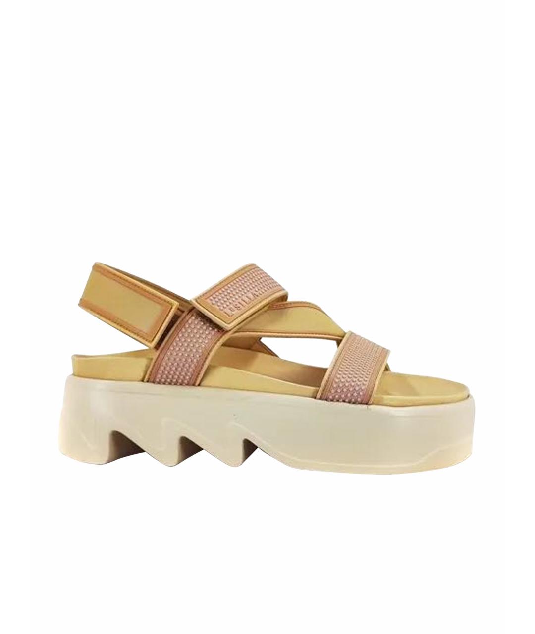 LE SILLA Розовые кожаные сандалии, фото 1