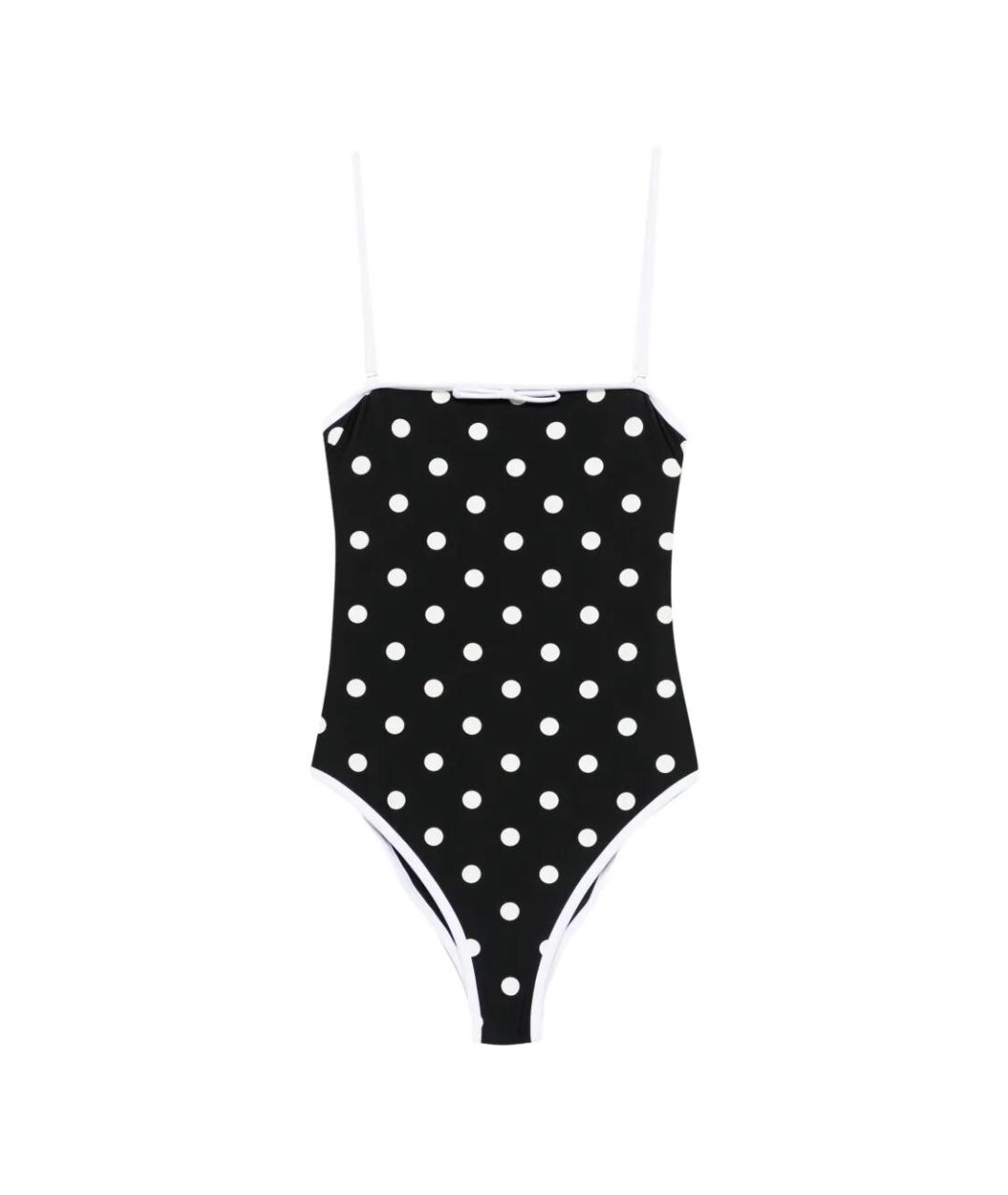 SELF-PORTRAIT Черный полиамидовый купальник, фото 1