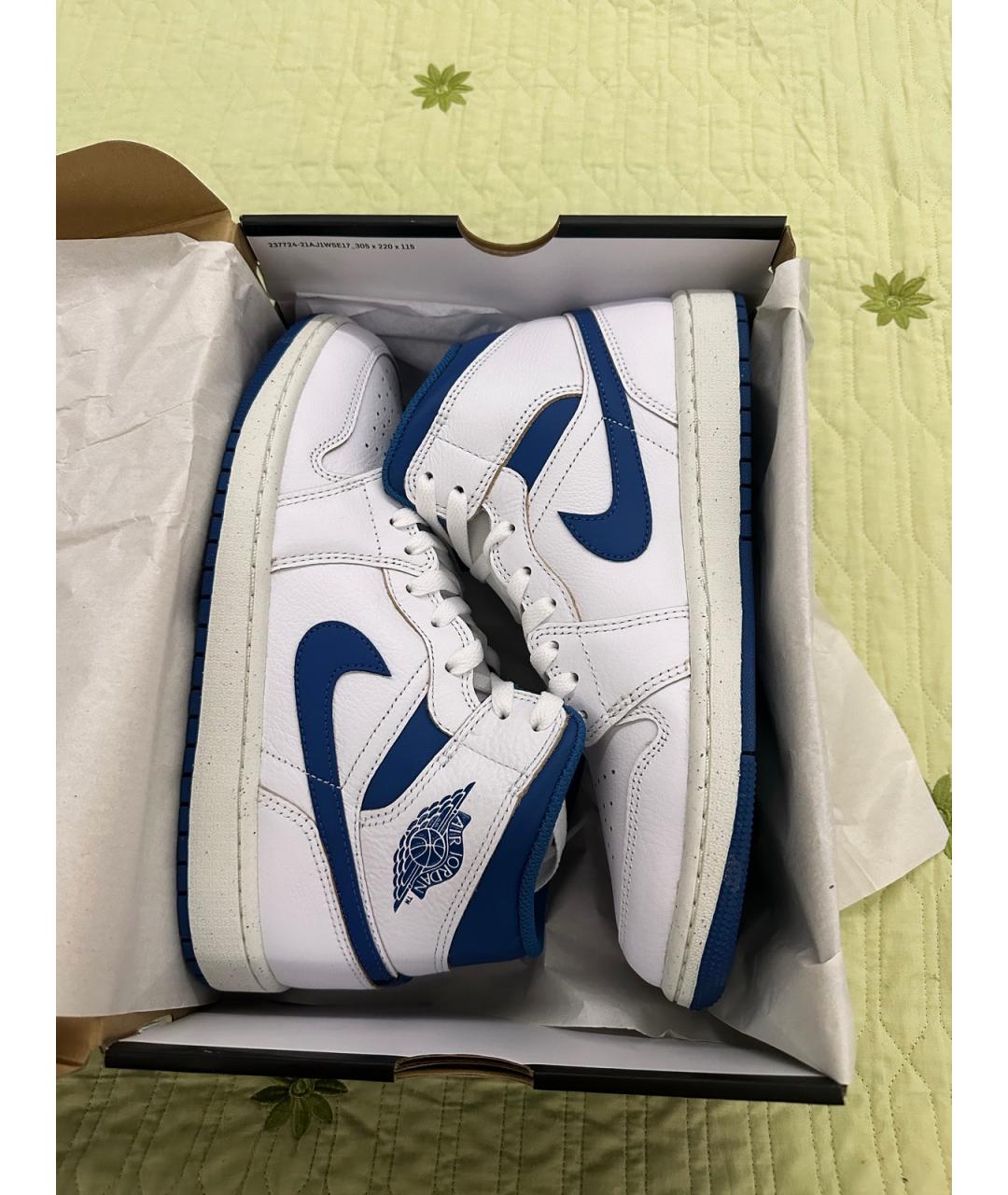 JORDAN Белые высокие кроссовки / кеды, фото 9