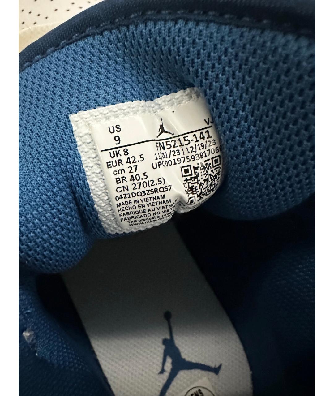 JORDAN Белые высокие кроссовки / кеды, фото 8