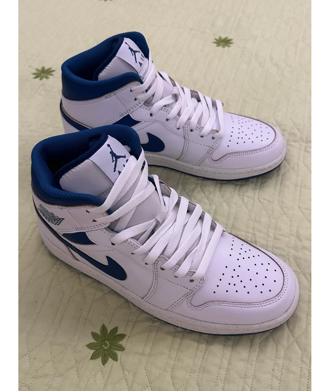 JORDAN Белые высокие кроссовки / кеды, фото 2