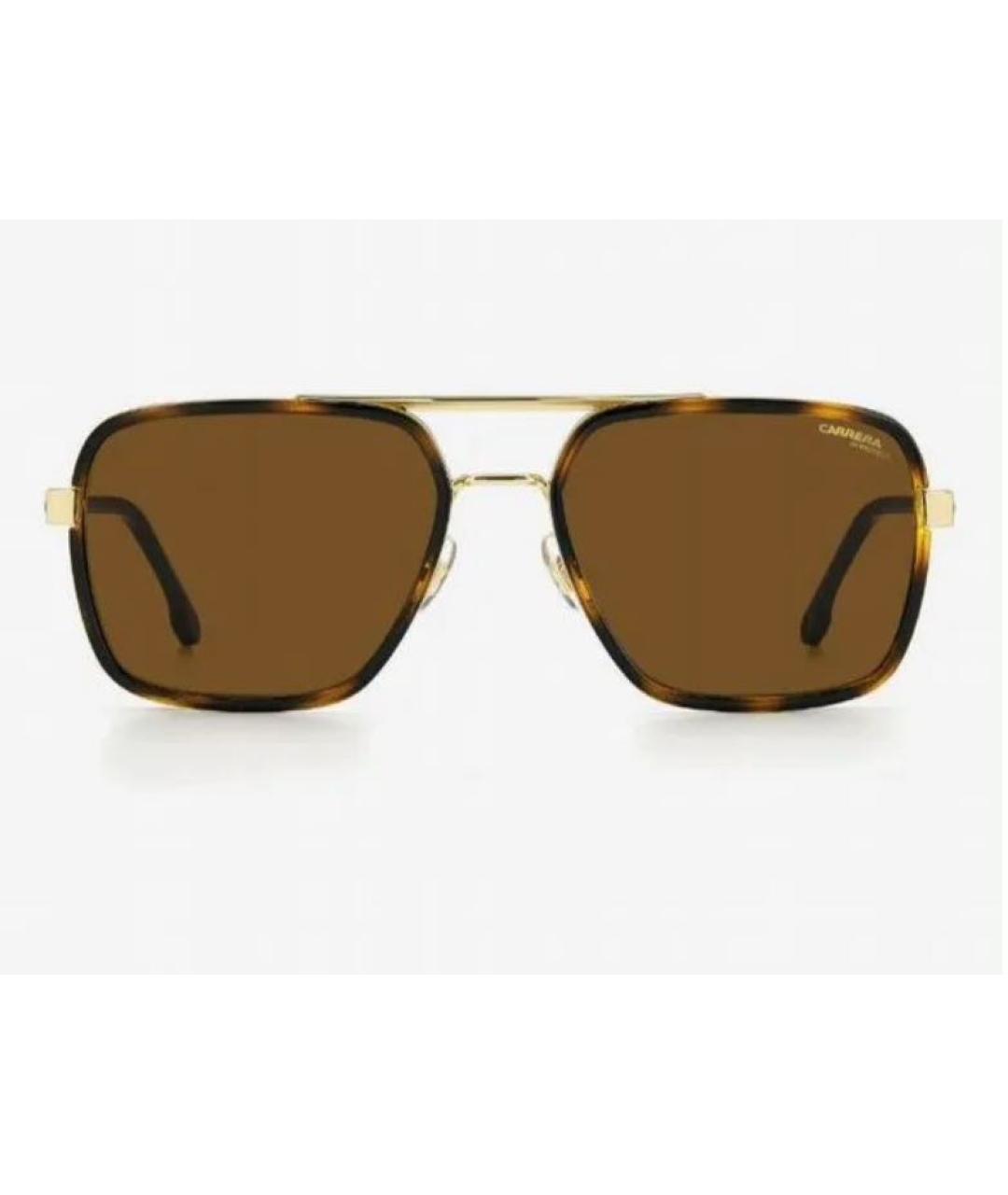 CARRERA Y CARRERA Коричневые металлические солнцезащитные очки, фото 9