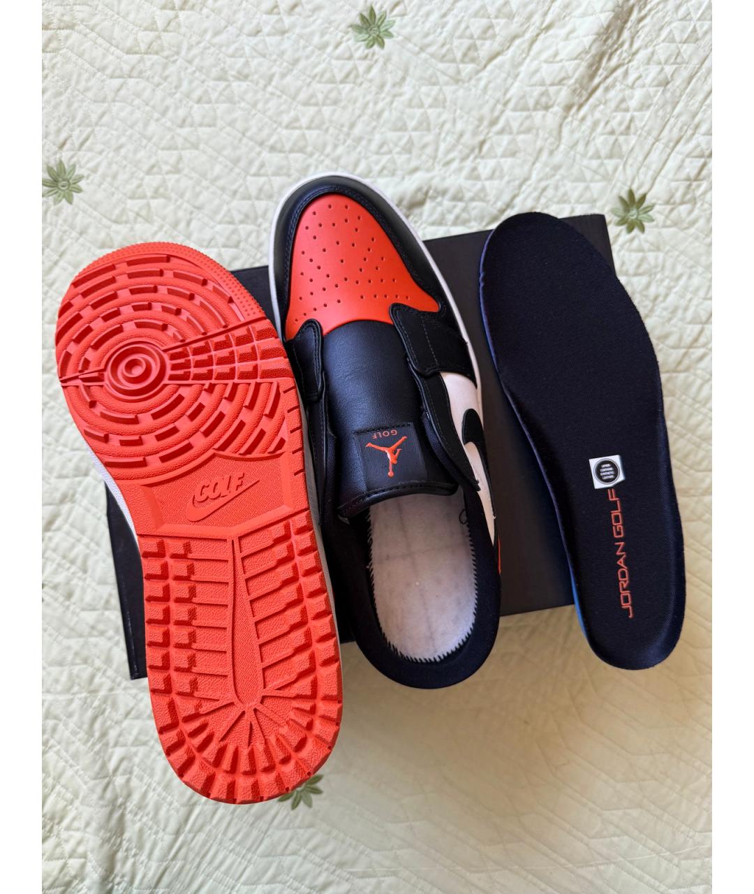 JORDAN Мульти кожаные низкие кроссовки / кеды, фото 7