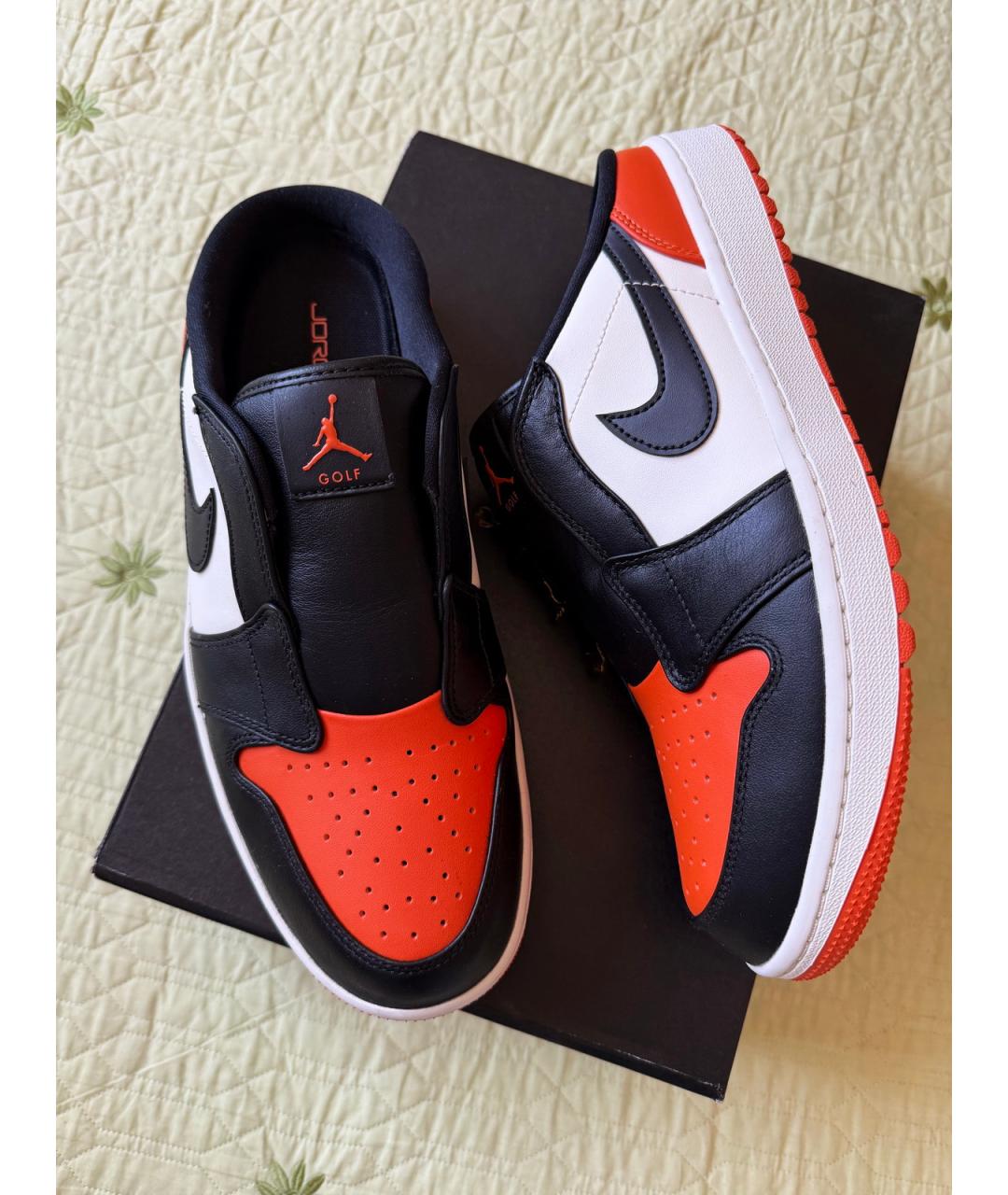 JORDAN Мульти кожаные низкие кроссовки / кеды, фото 6