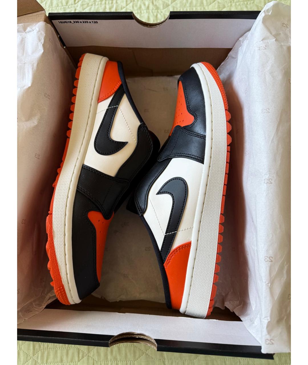 JORDAN Мульти кожаные низкие кроссовки / кеды, фото 8