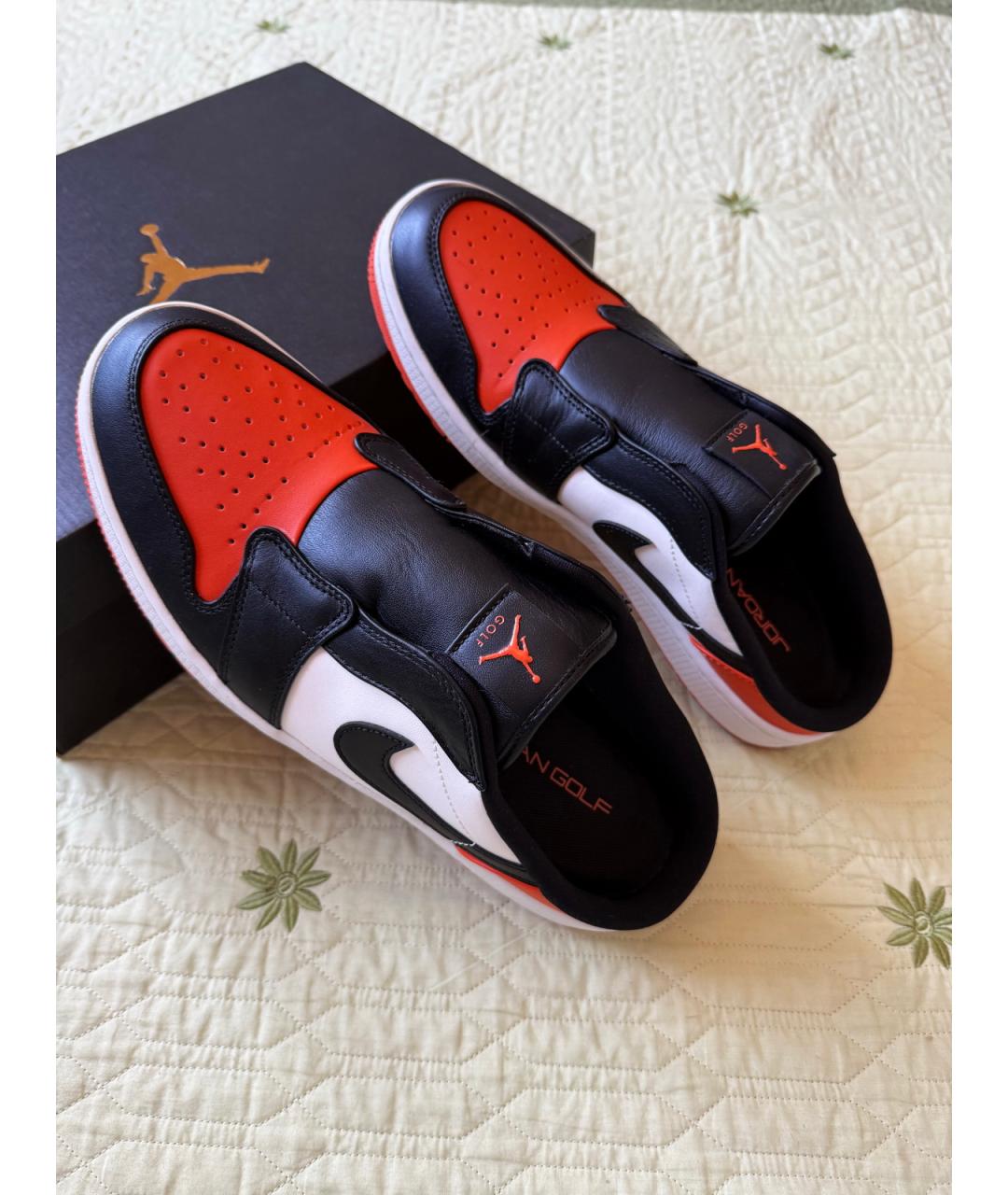 JORDAN Мульти кожаные низкие кроссовки / кеды, фото 4