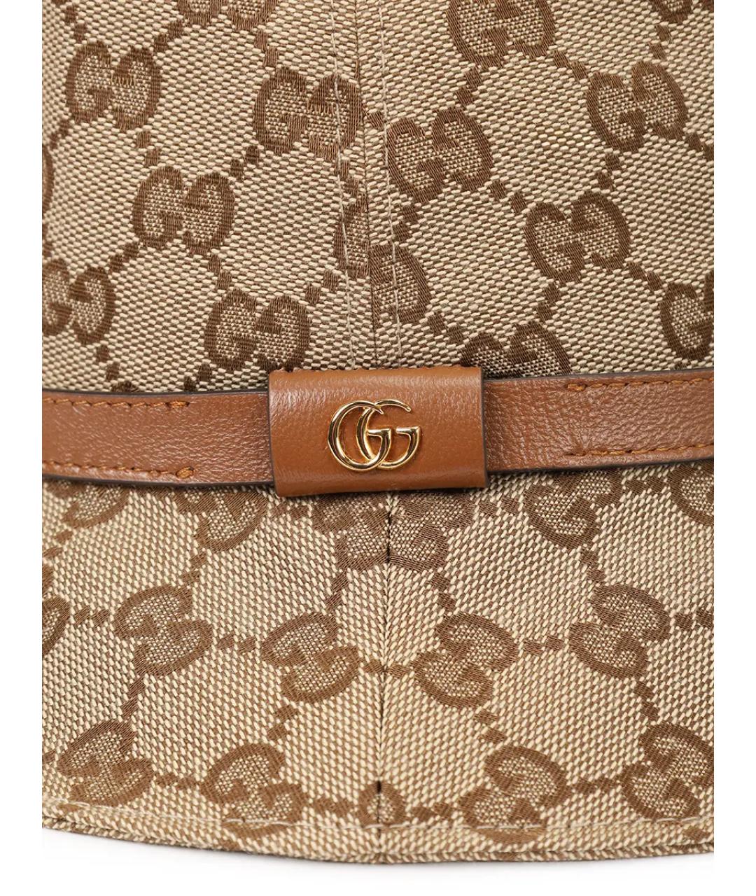 GUCCI Бежевая панама, фото 3