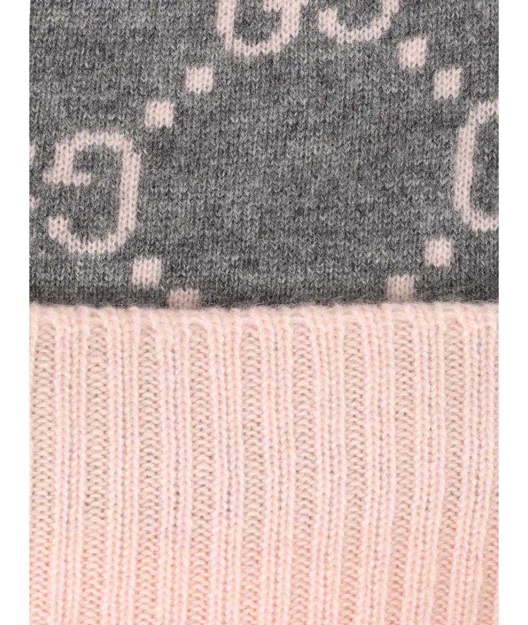 GUCCI Мульти кашемировая шапка, фото 3