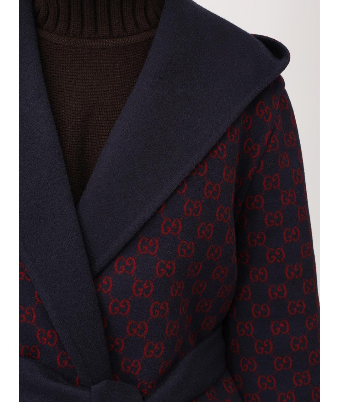 GUCCI Синее пальто, фото 5