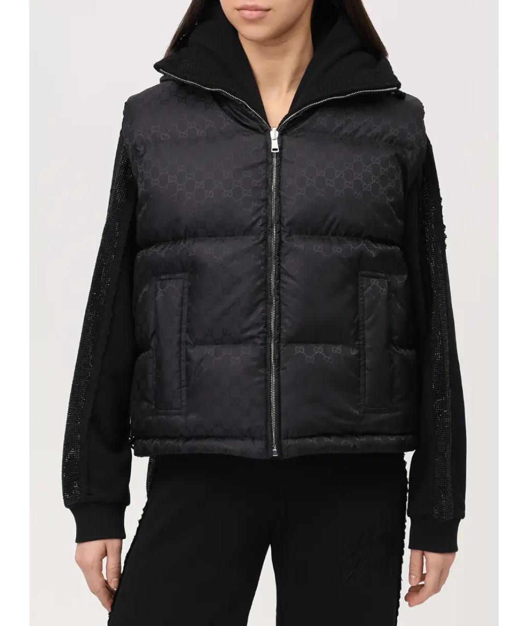 GUCCI Черный жилет, фото 4