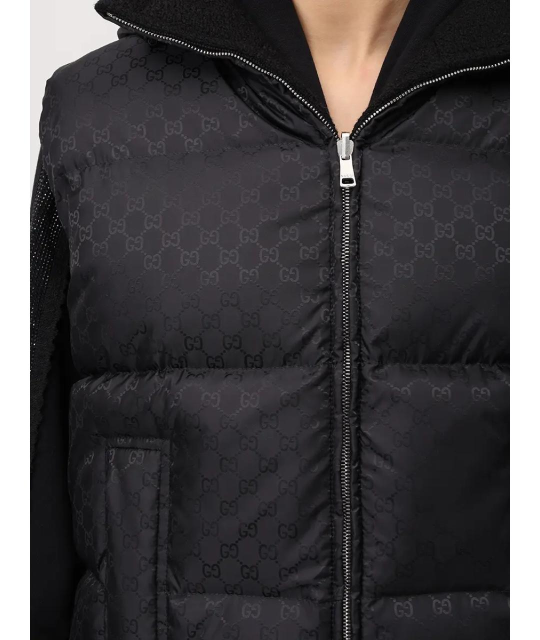 GUCCI Черный жилет, фото 5