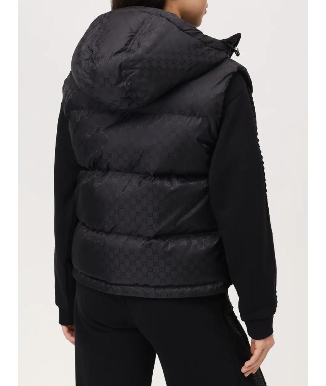 GUCCI Черный жилет, фото 3