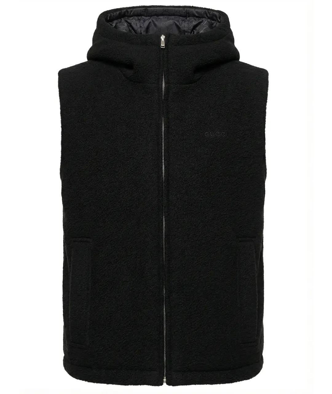 GUCCI Черный жилет, фото 7