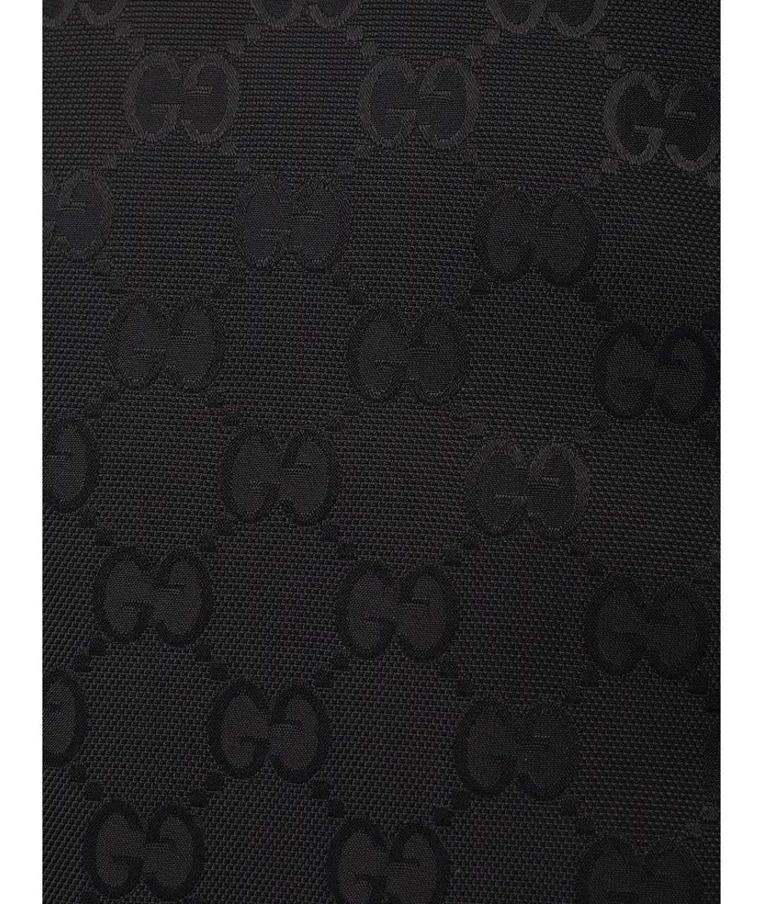 GUCCI Черная синтетическая спортивная куртка, фото 6